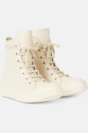 Rick Owens High-Top Sneakers aus Leder