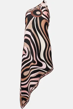 Puccini Minikleid Marmo aus Seide