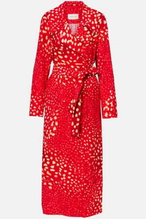 DRIES VAN NOTEN Bedruckter Mantel