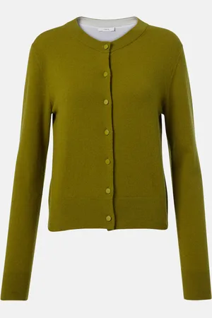 Vince Cardigan aus einem Wollgemisch