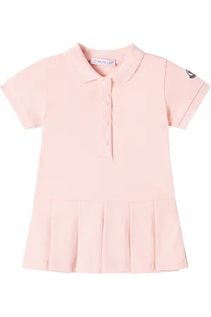 Moncler Baby Polokleid aus einem Baumwollgemisch