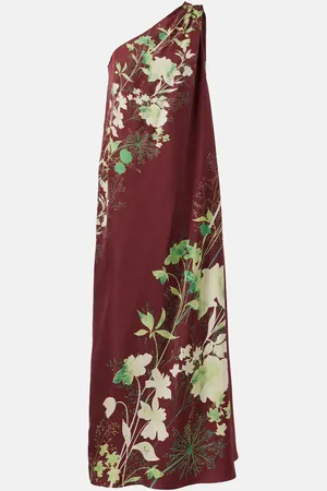 La DoubleJ Maxikleid Roy aus Seiden-Twill