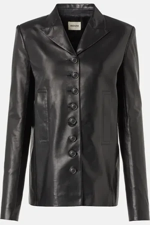 Khaite Blazer Saraphina aus Leder