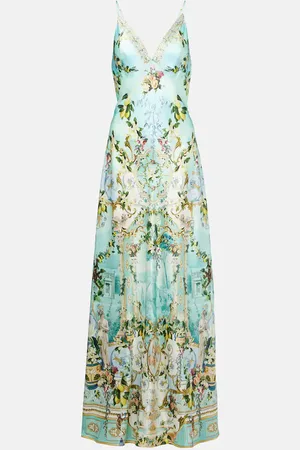 Camilla Slipdress aus Seide