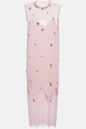 Costarellos Verziertes Midikleid Keeva aus Crêpe und Spitze