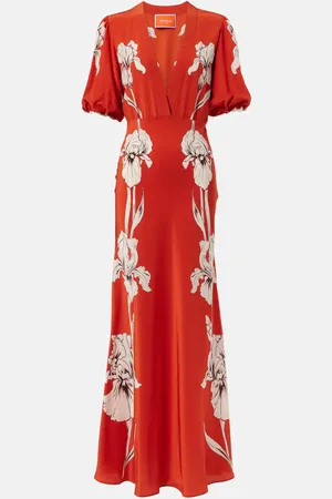 La DoubleJ Maxikleid Marlene aus Seide