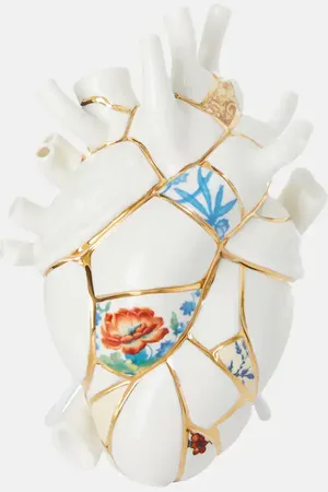 SELETTI Vase Kintsugi Love In Bloom by Marcantonio Raimondi Malerba