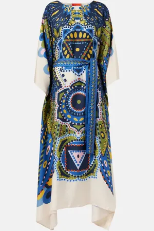 La DoubleJ Maxikleid aus Seide