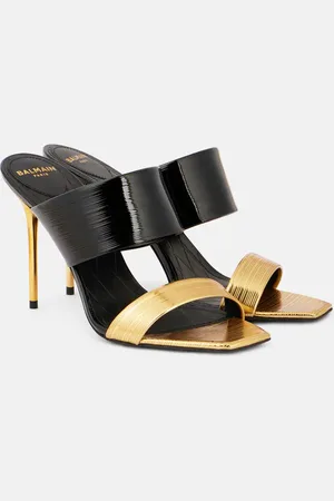 Balmain Pantoletten PB aus Leder