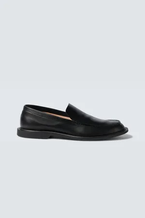 The Row Slip-Ons Nic aus Leder