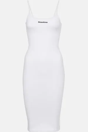 Miu Miu Minikleid aus einem Baumwollgemisch