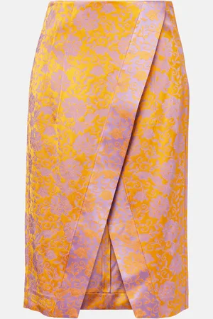 DRIES VAN NOTEN Midirock aus Jacquard