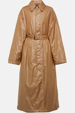 Isabel Marant Oversize-Mantel Crisley aus Lederimitat