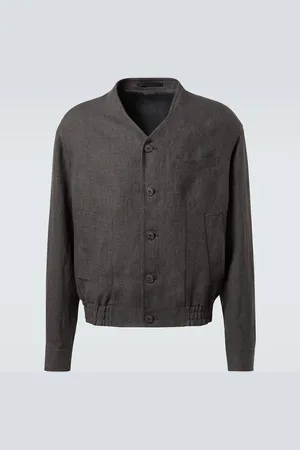Giorgio Armani Blouson aus Leinen