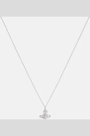 Vivienne Westwood Halskette Orb mit Kristallen
