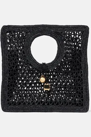 Jacquemus Tote The Spiaggia Small aus Raffiabast