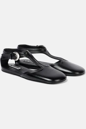 Jil Sander Mary-Jane-Ballerinas aus Leder