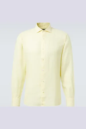 Thom Sweeney Hemd aus Leinen