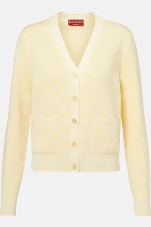 Gucci Cardigan GG aus Baumwoll-Jacquard