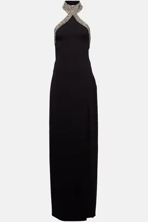 Tom Ford Robe aus einem Seidengemisch mit Kristallen