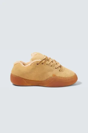 ERL Sneakers Sand Vamp aus Veloursleder
