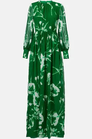 Erdem Robe aus Seiden-Voile
