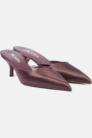 Prada Mules aus Satin