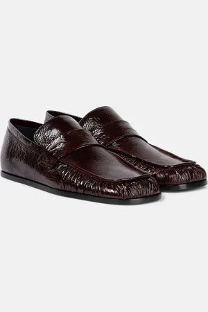 Jil Sander Loafers aus Lackleder