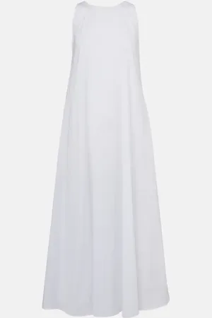 Max Mara Maxikleid Romea aus Popeline