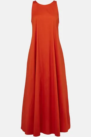 Max Mara Maxikleid Romea aus Popeline