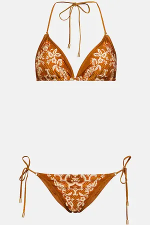 ZIMMERMANN Bikini Raie Placement Mini