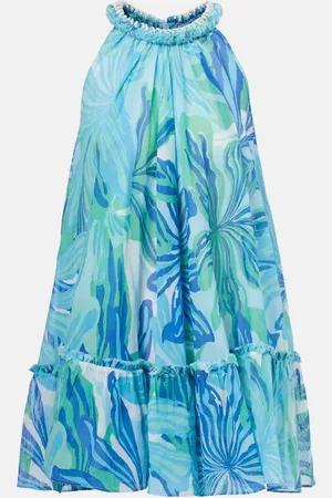 POUPETTE ST BARTH Bedrucktes Minikleid Cleo aus Baumwolle