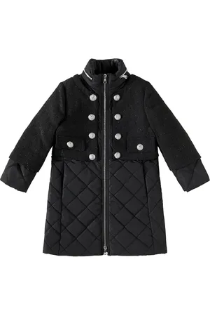 Balmain Wattierter Mantel