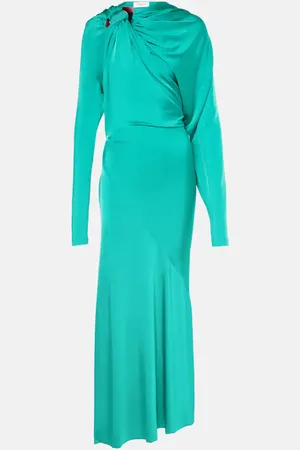 Victoria Beckham Midikleid aus Satin