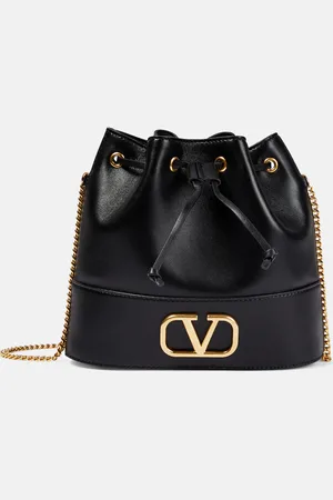 VALENTINO GARAVANI Bucket-Bag VLogo Signature Small aus Leder