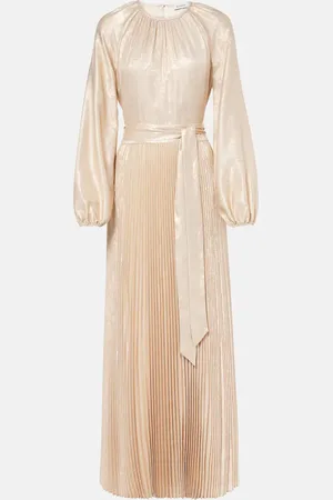 Simkhai Midikleid Varenya aus Satin