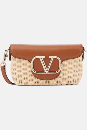 VALENTINO GARAVANI Schultertasche Locò Small mit Leder