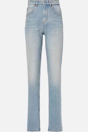 Victoria Beckham High-Rise Straight Jeans Julia