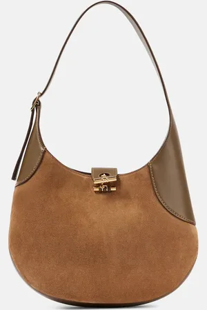 Loro Piana Schultertasche Bobbin Medium aus Leder