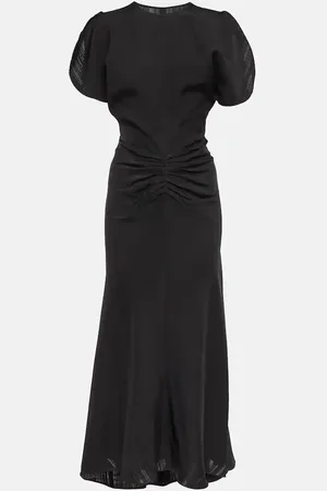 Victoria Beckham Midikleid aus Crêpe