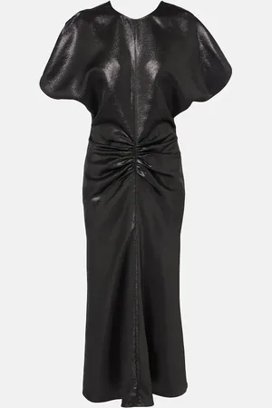 Victoria Beckham Midikleid aus Lamé