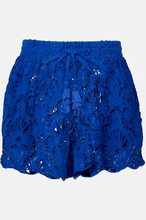 Farm Rio Shorts aus Baumwollspitze