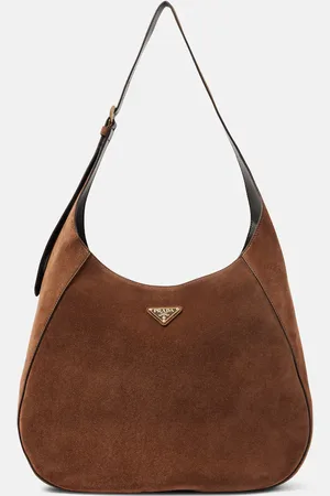 Prada Tote Large aus Veloursleder