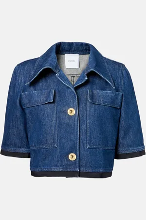 Patou Cropped-Jacke aus Denim