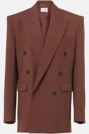 Saint Laurent Blazer aus Woll-Gabardine