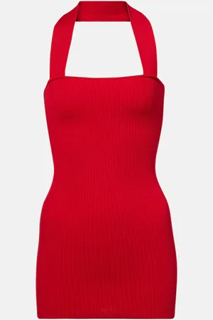 AYA MUSE Minikleid aus Rippstrick