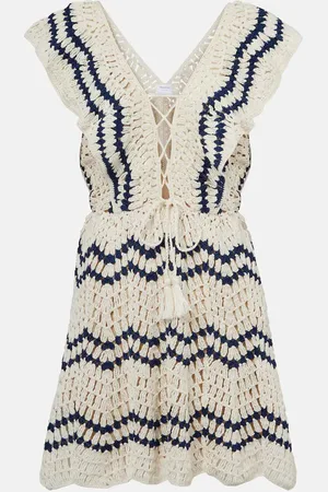 ANNA KOSTUROVA Polokleid Seaside aus Häkelstrick