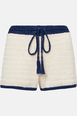 ANNA KOSTUROVA Shorts Seaside aus Häkelstrick