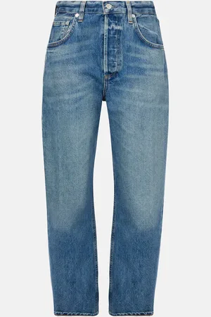 Citizens of Humanity Mid-Rise Straight Jeans Dahlia
