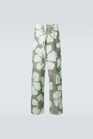 DRIES VAN NOTEN Weite Hose aus Baumwolle